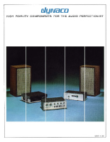 Dynaco - Catalog 1971-0